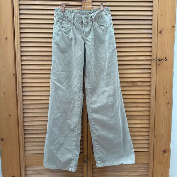 BDG Urban Outfitters Puddle Khaki Jeans size 26 - Picture 1 of 6